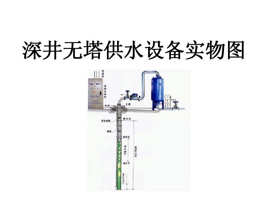 镇江丹徒区井泵无塔式供水设备